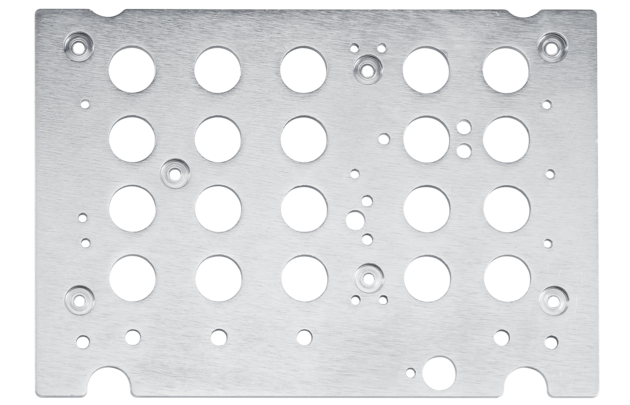 Mechanische Bearbeitung Fräsen Platte